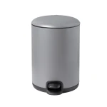 Weva Stella Waste Pedal Bin - 5 Liter - Grey - Weva