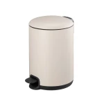 Weva Stella Waste Pedal Bin - 5 Liter - Beige - Weva