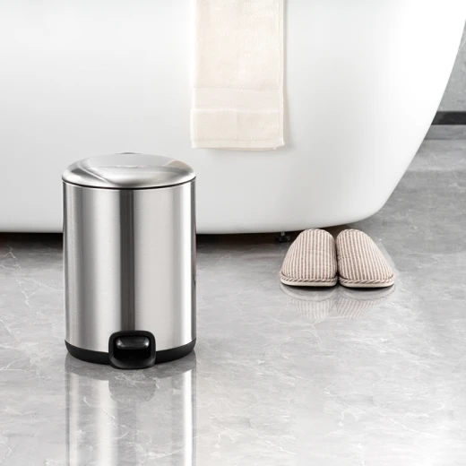 Weva Stella Waste Pedal Bin - 5 Liter - Steel Mat - Weva - Image 5