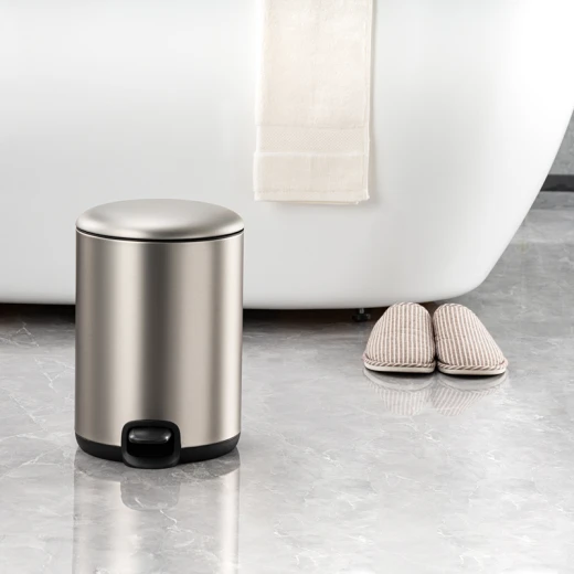 Weva Stella Waste Pedal Bin - 5 Liter - Tungsten Steel - Weva - Image 11