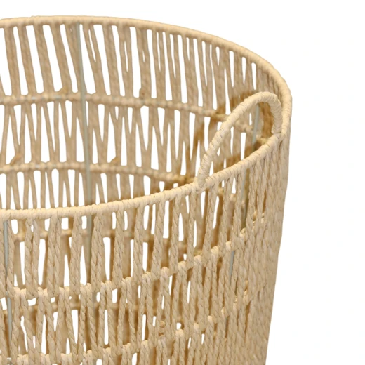 ويفا Nestify سلة غسيل قطنية - بيج - ويفا - Image 4