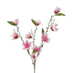 ويفا سيقان وأفرع ماغنوليا صناعية وردي "Magnolia" (4 سيقان) - ويفا