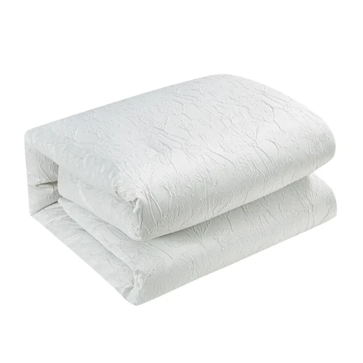 Nova Home Bibisara Jacquard Comforter Set - King & Super King - 7 Pcs - Ivory - Nova Home - Image 5