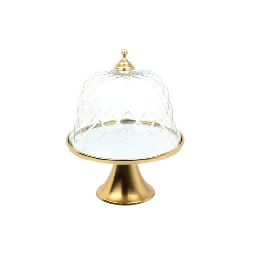 Weva Chateau Dome On Stand - Standard - Matt Gold Weva Chateau Dome On Stand - Standard - Matt Gold