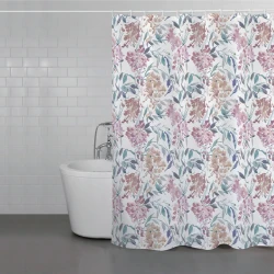 ويفا ستارة حمام "Flower Love" مضادة للماء - 200x240 سم - متعدد الألوان