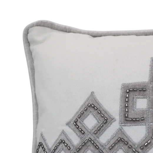 Nova Home Knott Embroidered Cushion Cover – Gold – 35x50 cm - Nova Home - Image 3