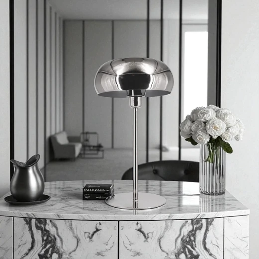 Weva Lume Table Lamp – 46 cm – Silver - Weva - Image 2