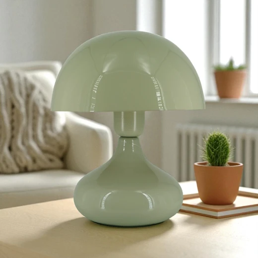 Weva Mushroom Table Lamp – 25 cm – Pistache - Weva - Image 3