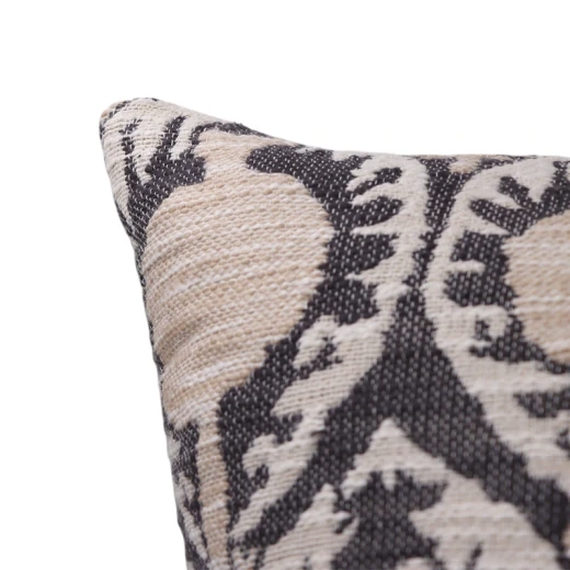 Nova Home Talisman Embroidered Jacquard Cushion Cover – 50x50 cm – Taupe - Nova Home - Image 2