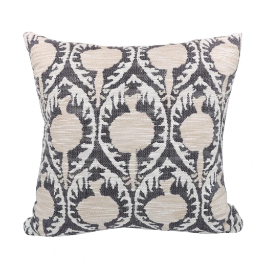 Nova Home Talisman Embroidered Jacquard Cushion Cover – 50x50 cm – Taupe Nova Home Talisman Embroidered Jacquard Cushion Cover – 50x50 cm – Taupe
