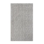Nova Home Framework Cotton Bath Rug -70x120 Cm - Beige - Nova Home