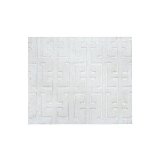 Nova Home Framework Cotton Bath Rug Set - 2Pcs - Ecru - Nova Home - Image 4