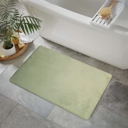 نوفا هوم "Cushira" أرضية حمام ميموري فوم مانعة للانزلاق - 50x80 سم - أخضر