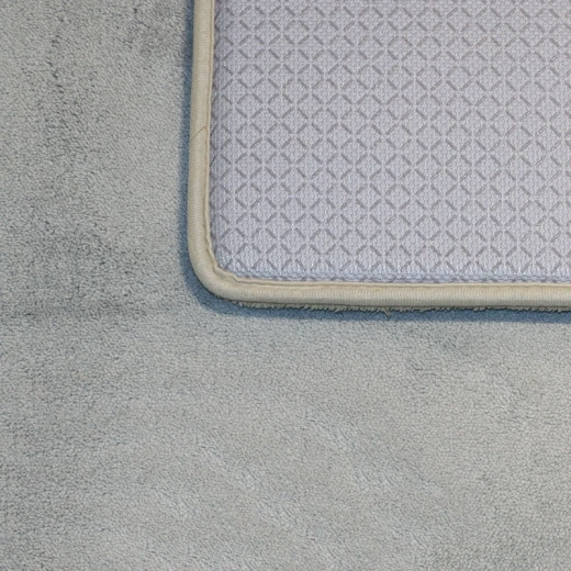 Nova Home Cushira Memory Foam Non-Slip Bath Mat - 50x80 Cm -Grey - Nova Home - Image 3
