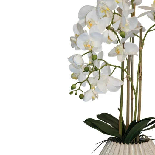 نوفا هوم "Lunaria" مزهرية زهور - 74 سم - أبيض - نوفا هوم - Image 3