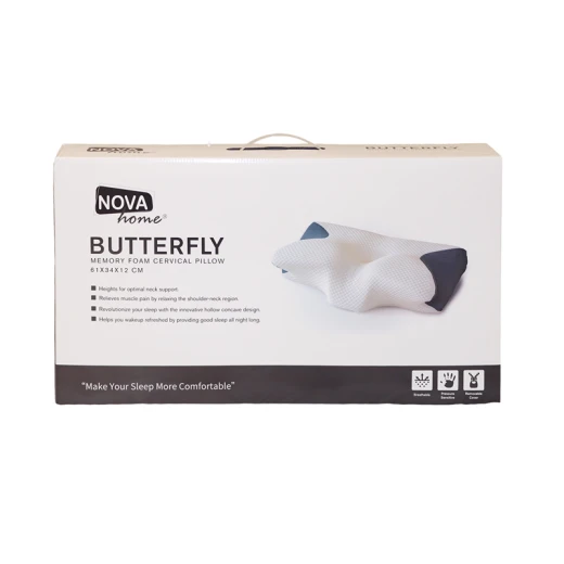 نوفا هوم "Butterfly" مخدة ميموري فوم لدعم الرقبة - نوفا هوم - Image 16