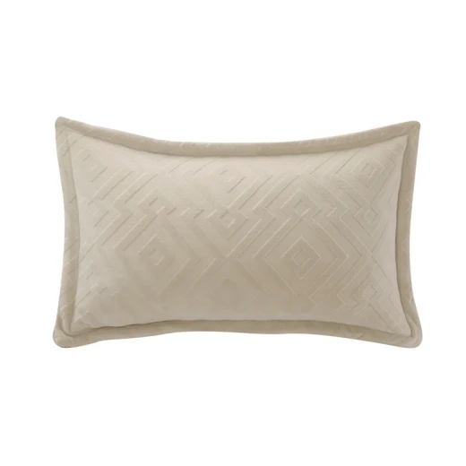 Nova Home Froska Winter Embossed Flannel  Comforter Set with Soft Fur Backing - King/Super King - Beige - Nova Home - Image 9
