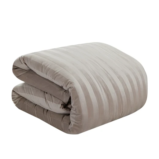 Nova Home Velvora Winter Velvet Duvet Cover Set - Single/Twin - Taupe - Nova Home - Image 9