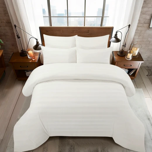 Nova Home Velvora Winter Velvet Duvet Cover Set - Single/Twin - White - Nova Home - Image 3