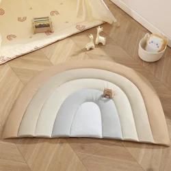 Nova Home Rainelle Kids Play Mat - 75x100 Cm - Beige