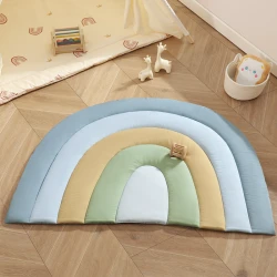 Nova Home Rainelle Kids Play Mat - 75x100 Cm - Blue