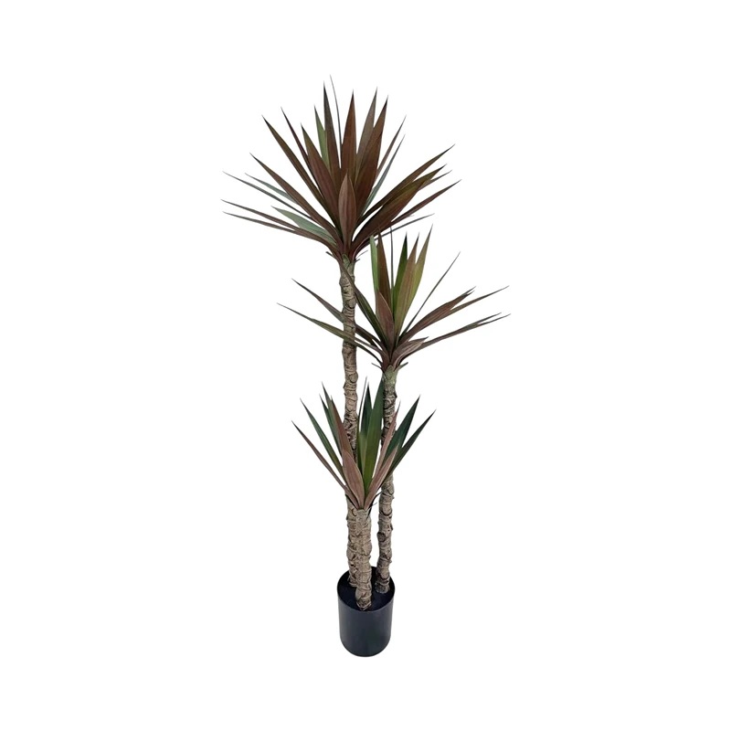Nova Home Yucca Artificial Tree with Pot – 120 Cm – Green - Nova Home