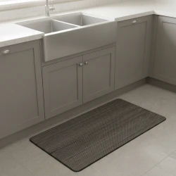 Nova Home "Super Chef Cinder" Kitchen Mat – 51x99 cm – Brown