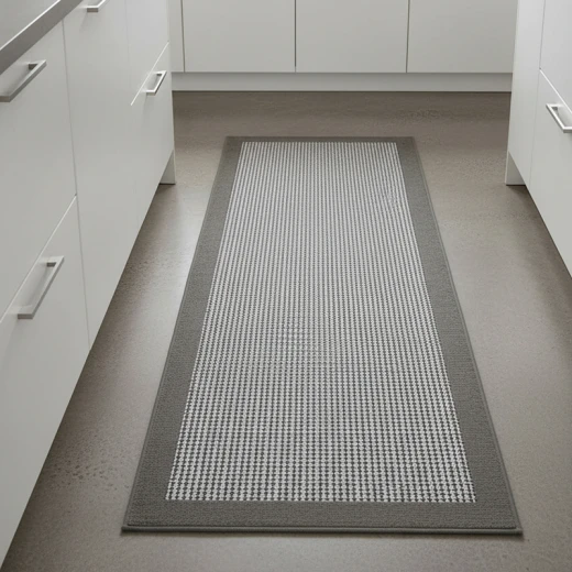 Nova Home "Super Chef Graphite" Kitchen Mat – 60x180 cm – Light Grey - Nova Home - Image 3