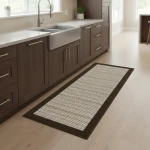 Nova Home "Super Chef Graphite" Kitchen Mat – 60x180 cm – Brown - Nova Home