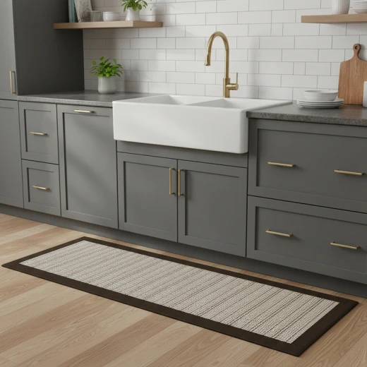 Nova Home "Super Chef Graphite" Kitchen Mat – 60x180 cm – Brown - Nova Home - Image 10