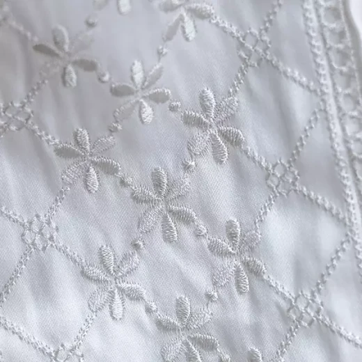 نوفا هوم Cotton Prime طقم وجه لحاف - قطن 100% ، 400 خيط لكل انش مربع - مجوز & مجوز كبير - 7 قطع - أبيض - نوفا هوم - Image 9