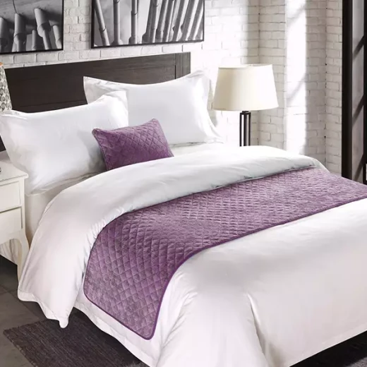 Nova Home Lucy Bed Runner - purple Nova Home Lucy Bed Runner - purple