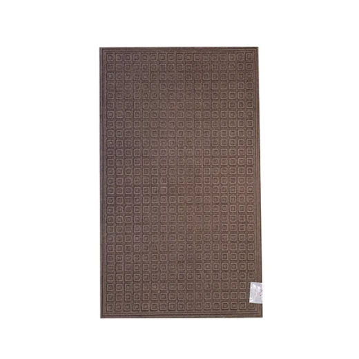 Nova Home Blocks Outdoor mat W & Rubber Backing - 60x90 cm - Brown - Nova Home - Image 2