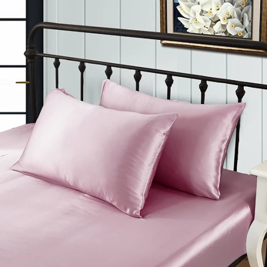 Lilysilk Plain Pillow Case - 50x75 CM - Pink - Lilysilk - Image 3