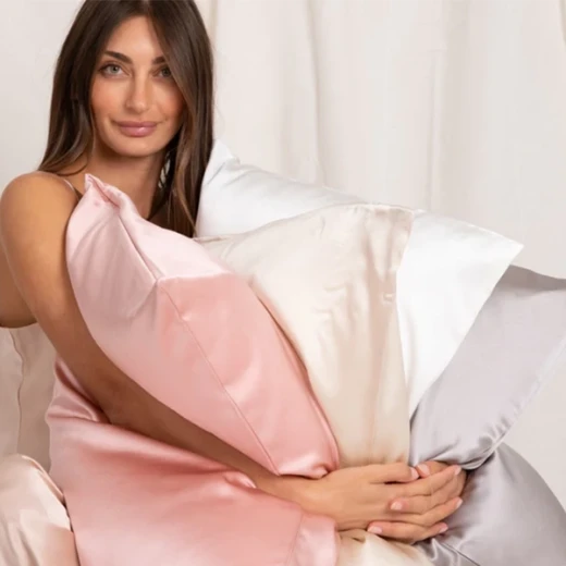 Lilysilk Plain Pillow Case - 50x75 CM - Taupe - Lilysilk - Image 2