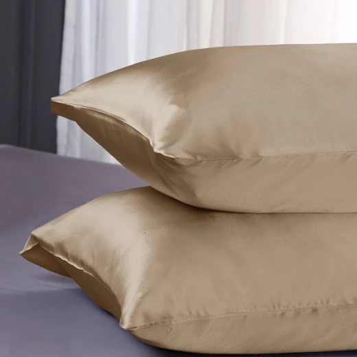 Lilysilk Plain Pillow Case - 50x75 CM - Taupe - Lilysilk - Image 6
