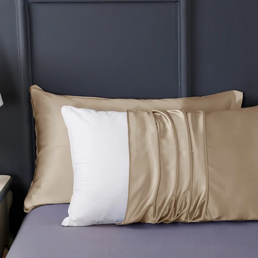Lilysilk Plain Pillow Case - 50x75 CM - Taupe - Lilysilk - Image 7