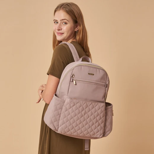 Pelicare Dura Backpack Diaper Bag - Lilac - Pelicare - Image 3