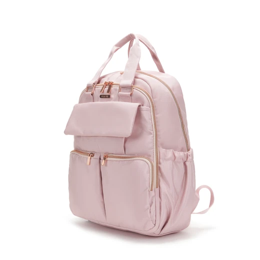 Pelicare Flow Backpack Diaper Bag - Pink - Pelicare - Image 14