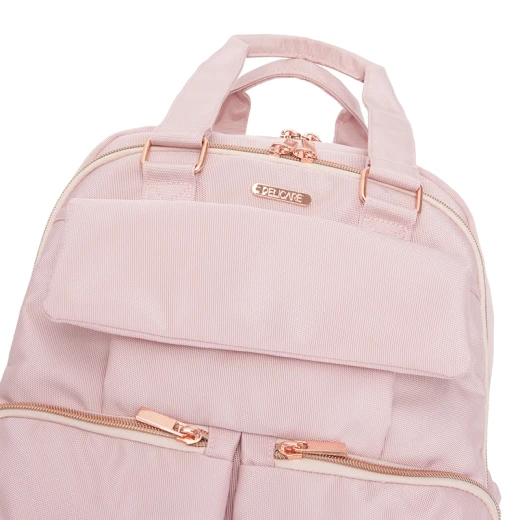 Pelicare Flow Backpack Diaper Bag - Pink - Pelicare - Image 9