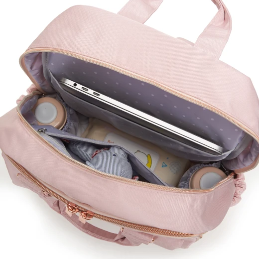 Pelicare Flow Backpack Diaper Bag - Pink - Pelicare - Image 6