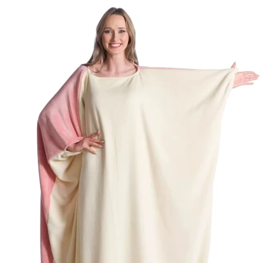 Kanguru Momonga  Rose Wearable Blanket - 120 Cm - Rose & Ivory - KANGURU - Image 10