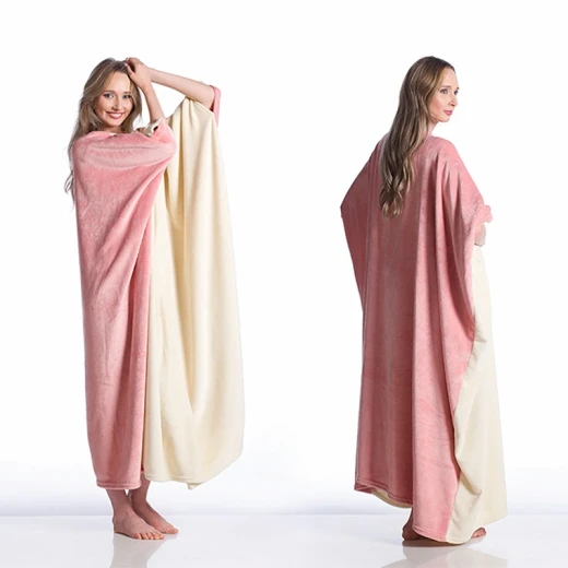 Kanguru Momonga  Rose Wearable Blanket - 120 Cm - Rose & Ivory - KANGURU - Image 8