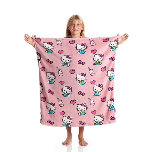 كانجرو "Momonga Hello Kitty" حرام اللبس للأطفال - 80x90 سم - زهري - كانغرو - Image 8
