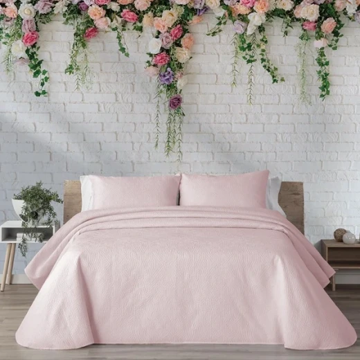مينترول Bouti Summer Soft طقم لحاف صيفي - مجوز & مجوز كبير - 3 قطع - زهري مينترول Bouti Summer Soft طقم لحاف صيفي - مجوز & مجوز كبير - 3 قطع - زهري