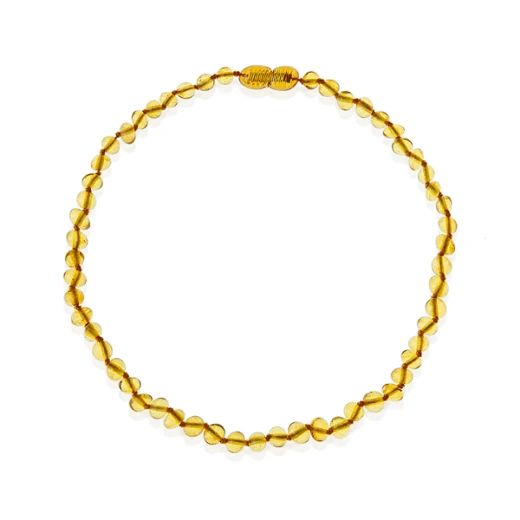 Babyjem Amber Necklace - Honey - BabyJem - Image 2