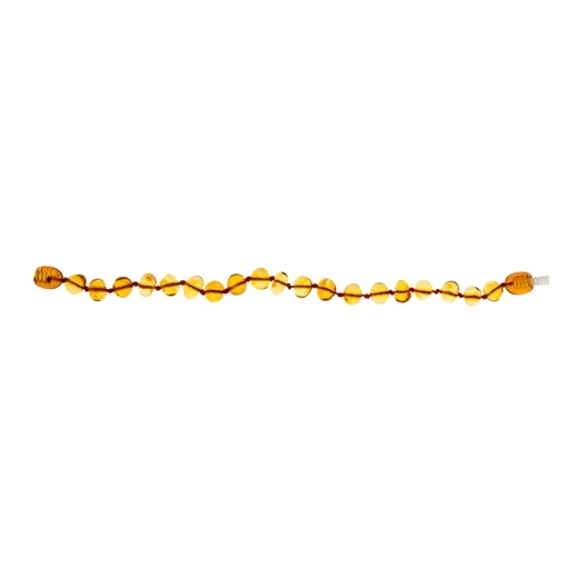 BabyJem 100% Original Baltic Amber Wristband (Light Honey) – Natural Comfort for Infants (4–5 Months) - BabyJem - Image 3
