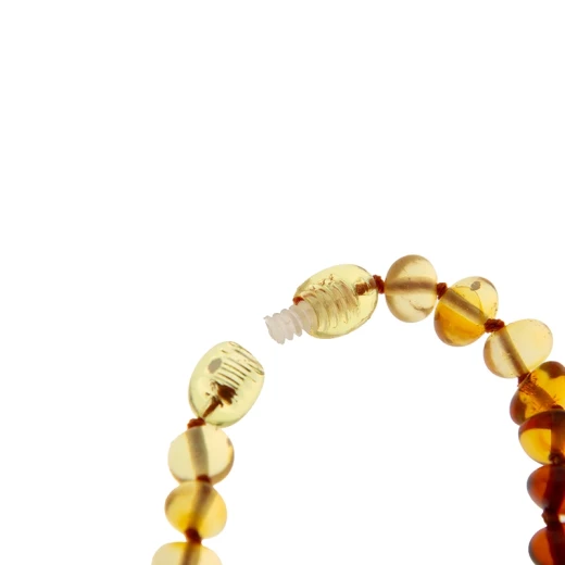 BabyJem 100% Original Baltic Amber Wristband (Light Honey) – Natural Comfort for Infants (4–5 Months) - BabyJem - Image 4