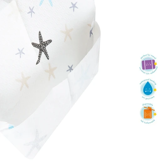 BabyJem Disposable Bib - 6 Months+ - 20 Pcs - White - BabyJem - Image 3