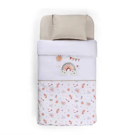 Funna Sunny Baby Bed Set - 7 Pcs - Beige - Funna Baby - Image 7